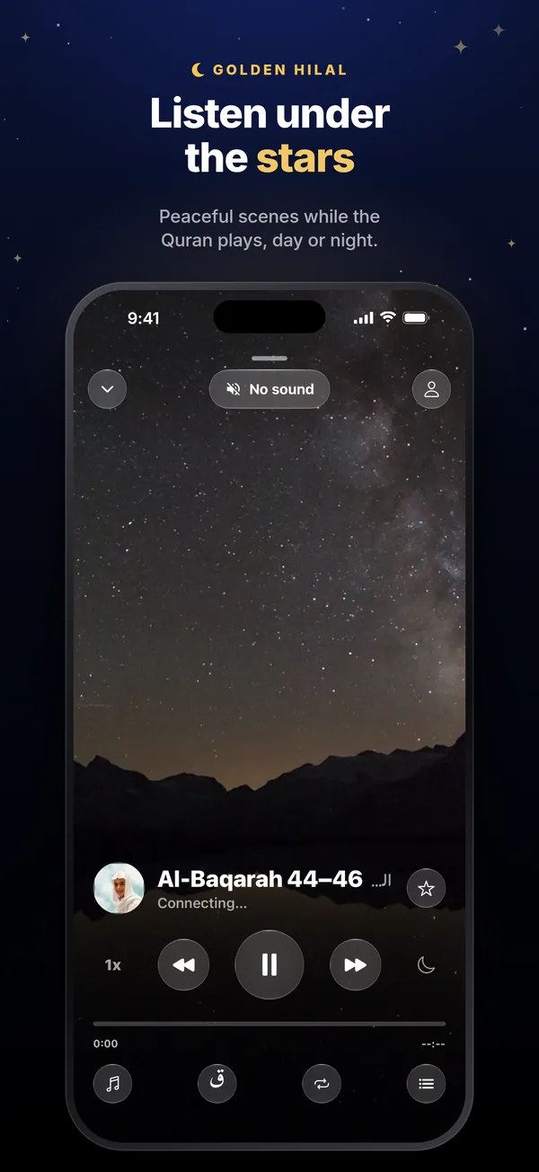 Listening player